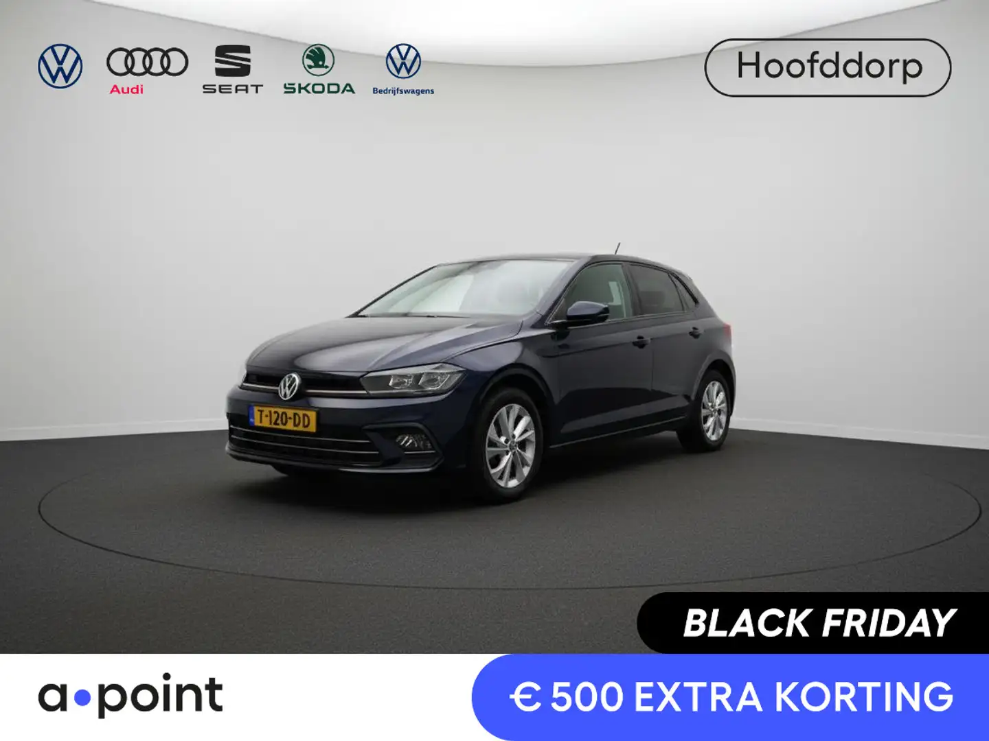 Volkswagen Polo 1.0 TSI Style 95 pk | Verlengde garantie | Navigat Noir - 1