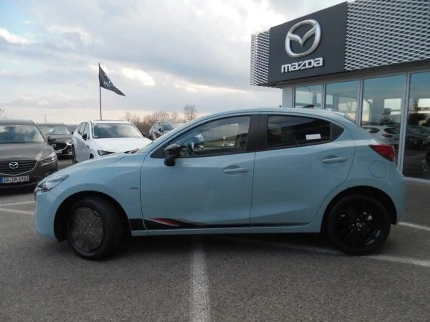 Mazda 2 SKYACTIV-G 90 Homura /Dekor/ Lenkradheizung Bleu - 2
