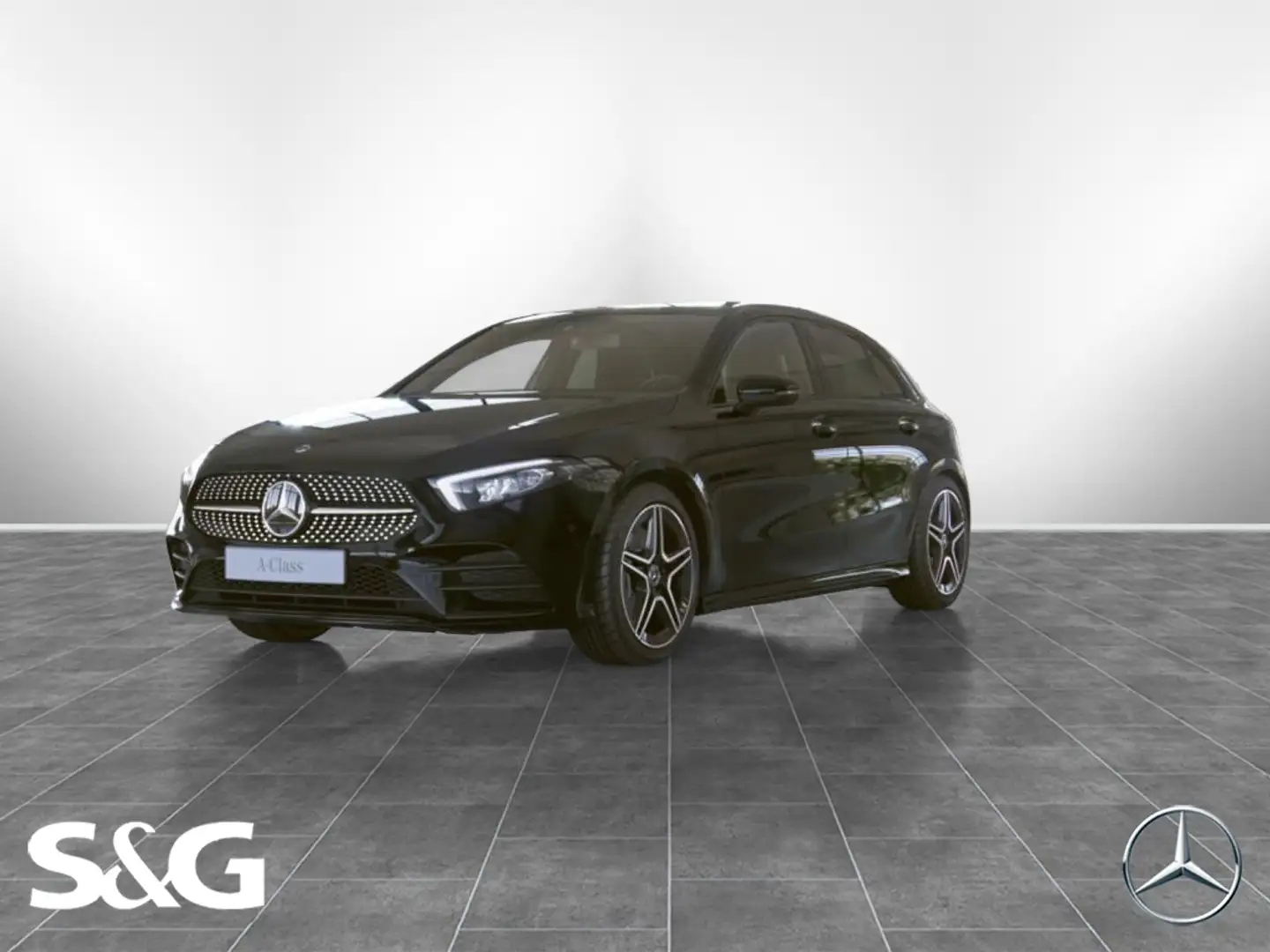 Mercedes-Benz A 250 e AMG NIGHT PAKET+KAMERA+CARPLAY+LED+18" Schwarz - 1