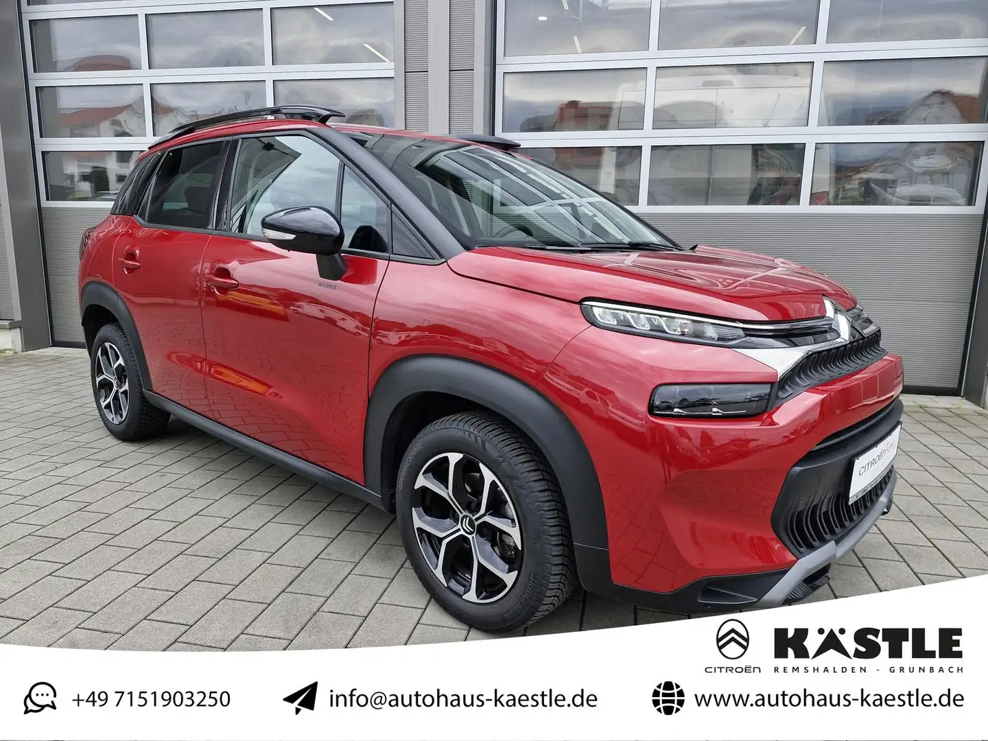 Citroen C3 Aircross Plus PT 110 NAVI*Android&Apple*PDC*Klimaautom. Rot - 1