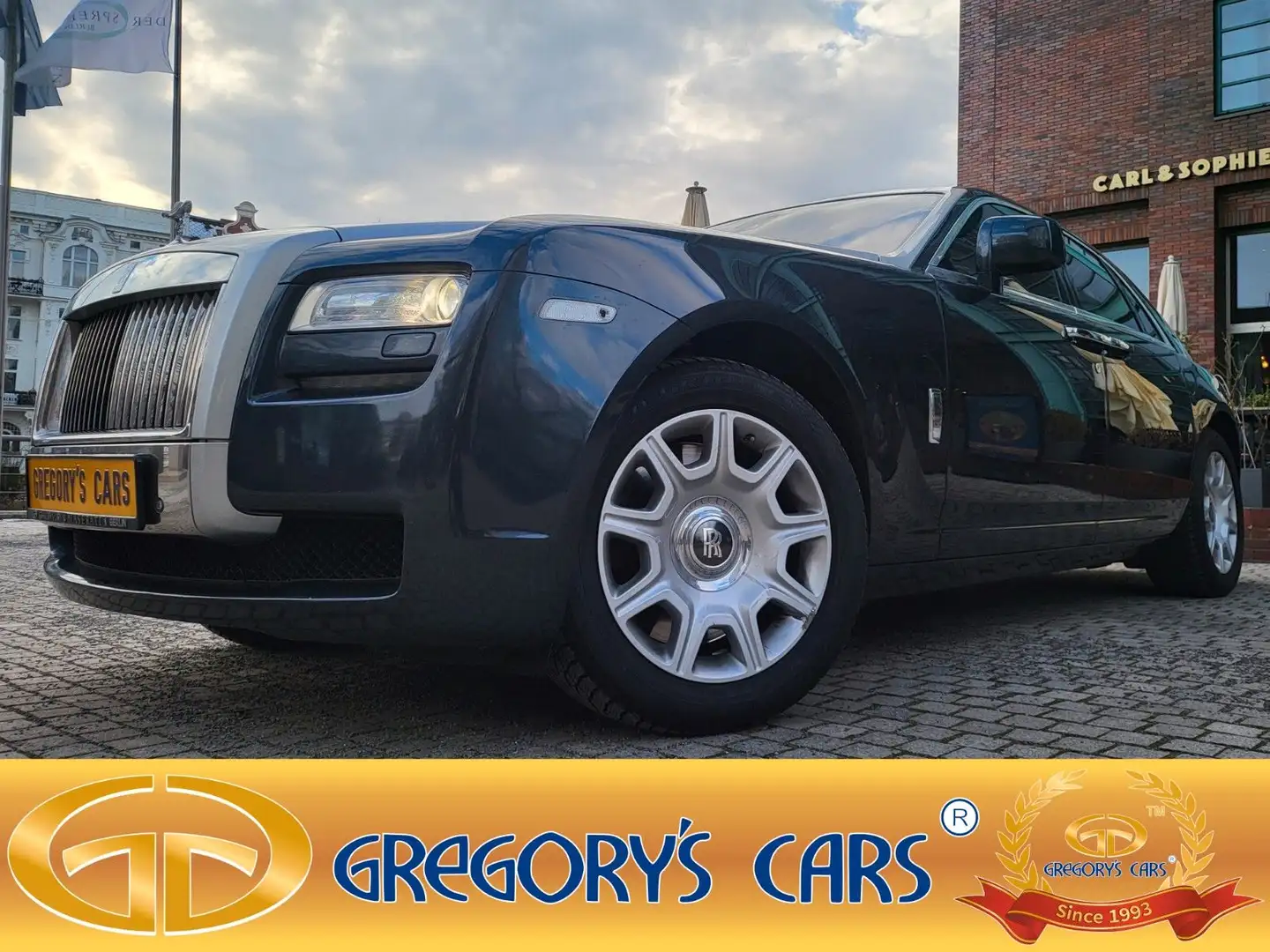 Rolls-Royce Ghost SWB V12+Panoroof+Comfort Entry+Theatre Grigio - 1