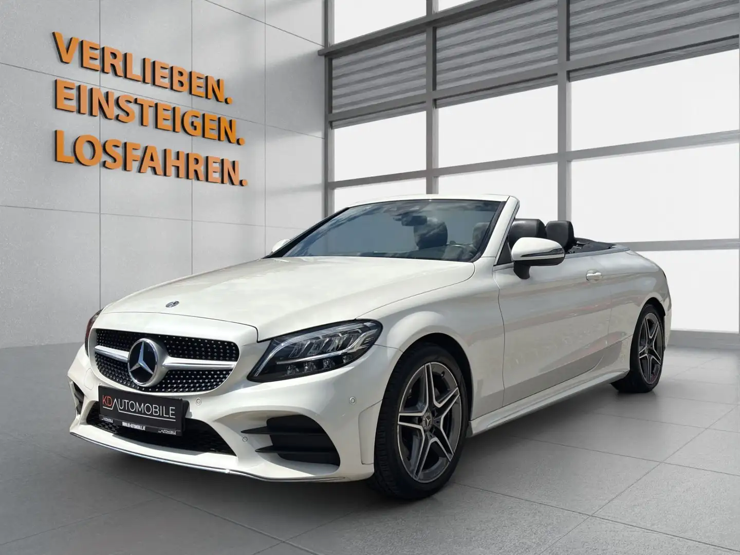 Mercedes-Benz C 200 Cabrio, AMG-Line ! Weiß - 1