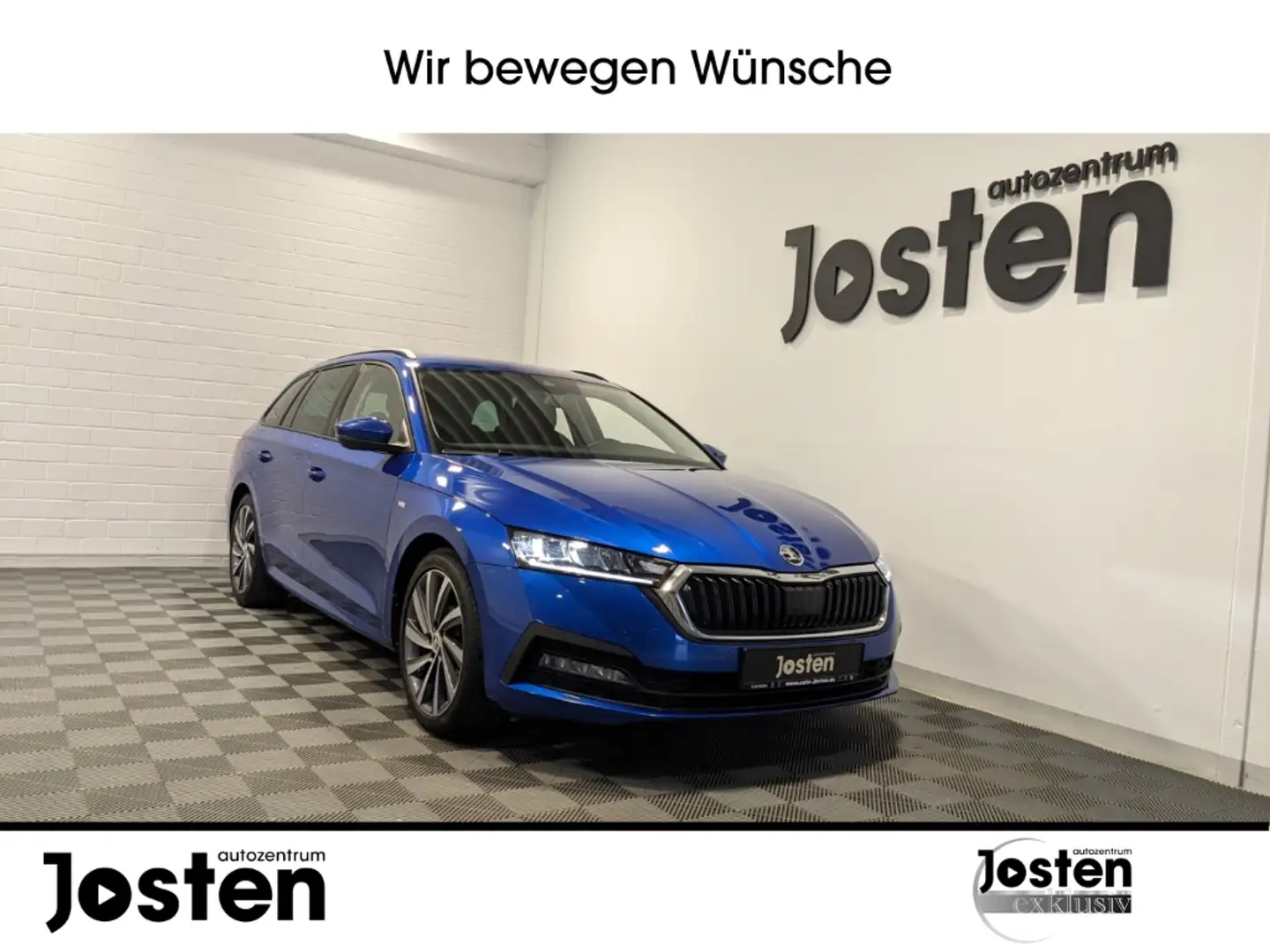 Skoda Octavia Tour 1.5 TSI NAVI STANDHZG AHK LED ACC VIRTUAL Blau - 1