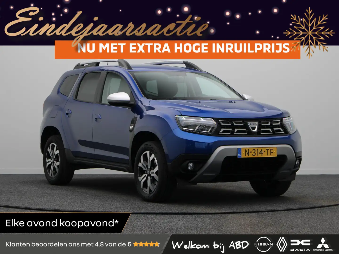 Dacia Duster TCe 150pk Prestige | 360 graden camera | 1500kg ge Bleu - 1