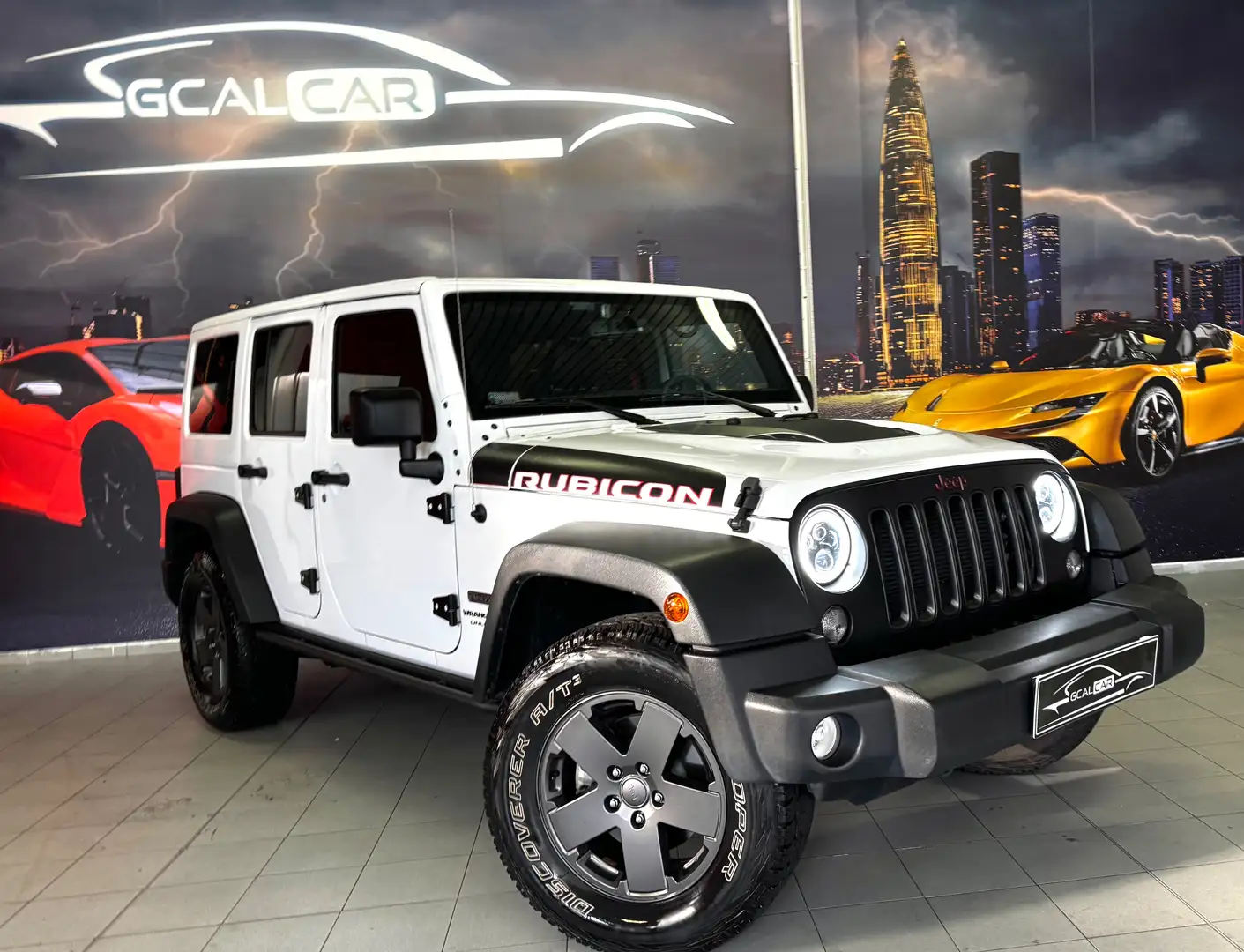Jeep Wrangler Unlimited 3.6 V6 Rubicon RECON AUTOMATIC PERMUTE Blanco - 1