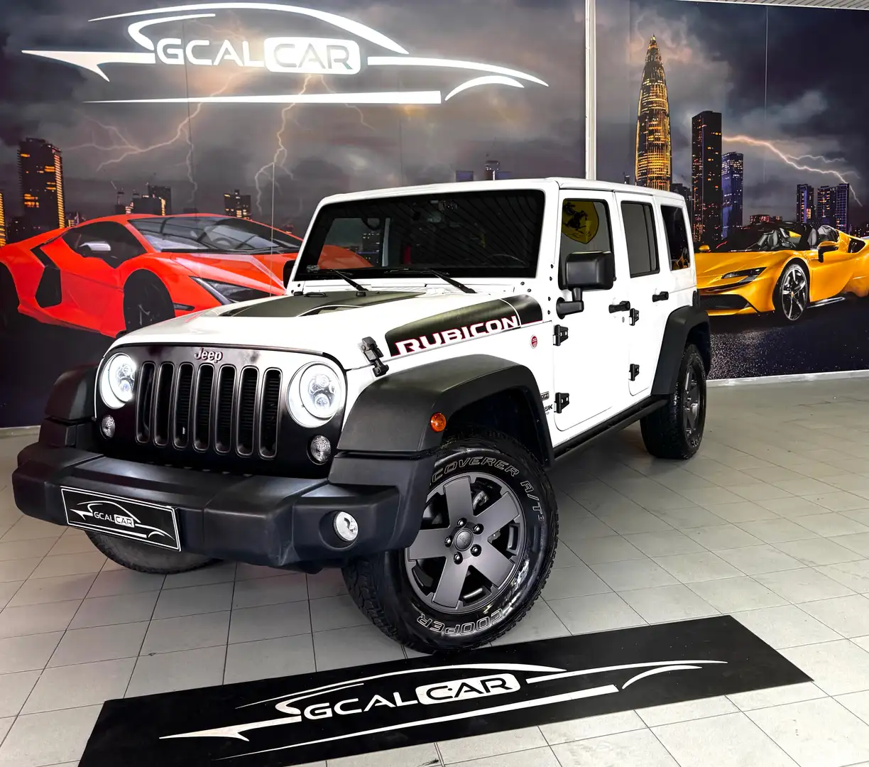 Jeep Wrangler Unlimited 3.6 V6 Rubicon RECON AUTOMATIC PERMUTE Blanco - 2