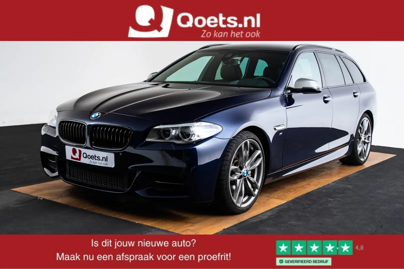 BMW M550 5-serie Touring M550xd M Sport - Comfort Access - Albastru - 1