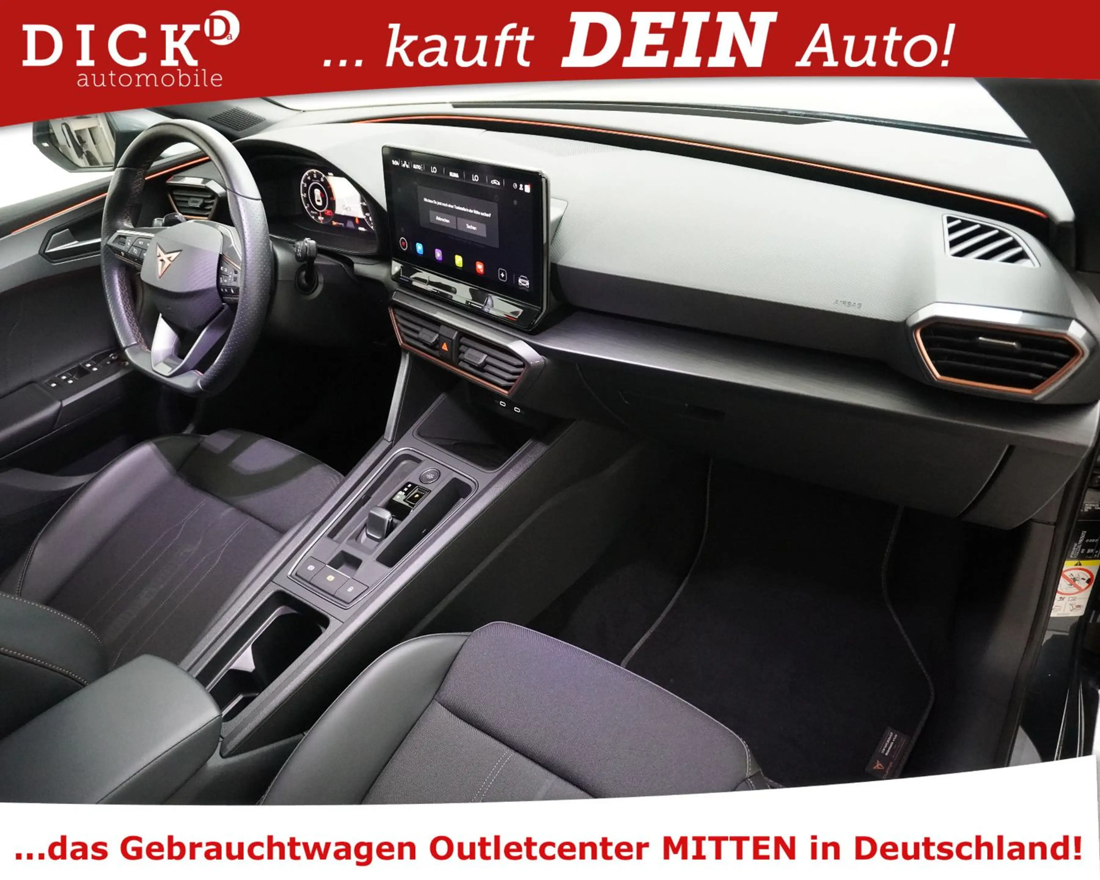 CUPRA Leon 2.0TSI DSG VZ VIRTU+KAM+LED+ACC+SHZ+KEY+19 — photo 12
