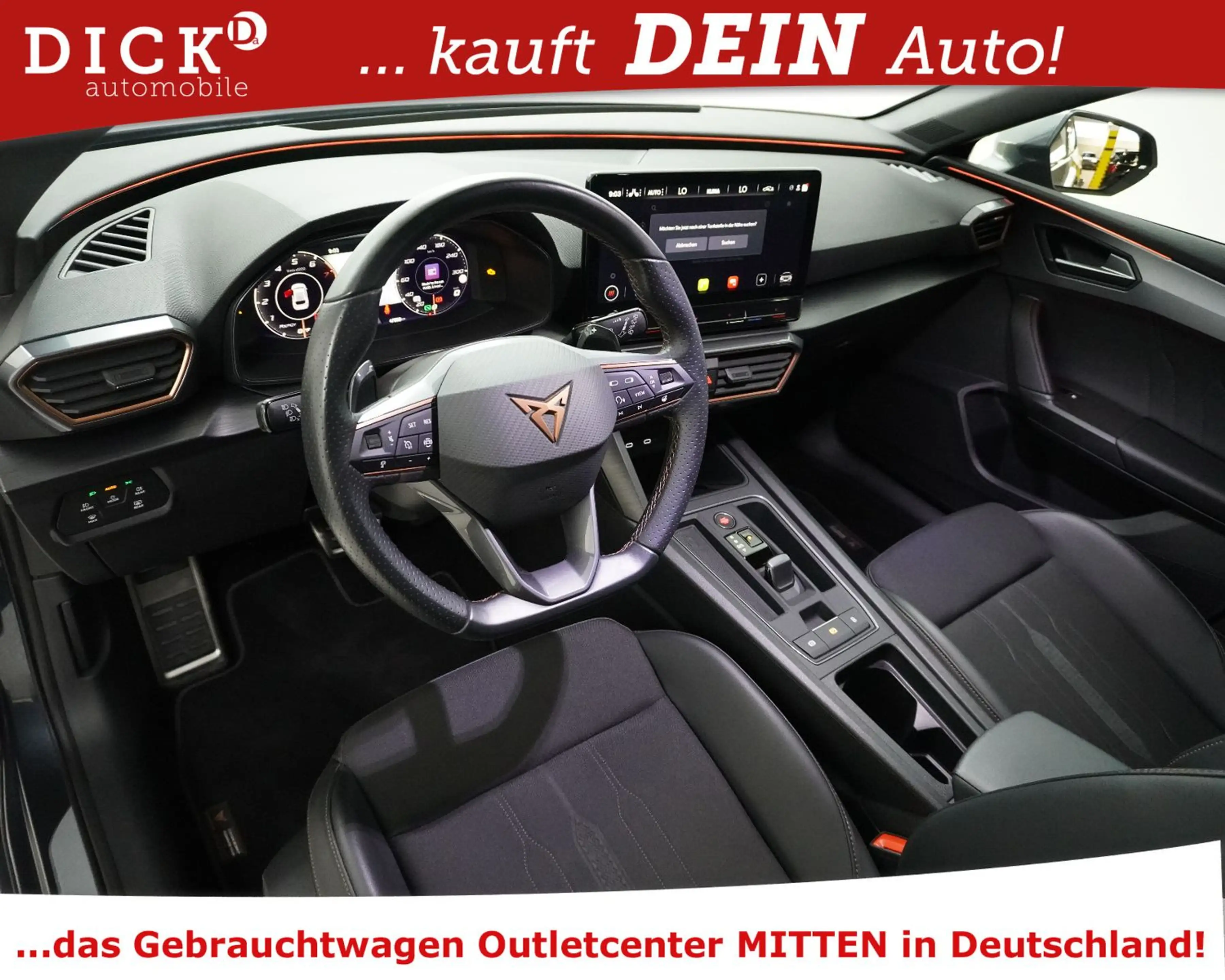 CUPRA Leon 2.0TSI DSG VZ VIRTU+KAM+LED+ACC+SHZ+KEY+19 — photo 10