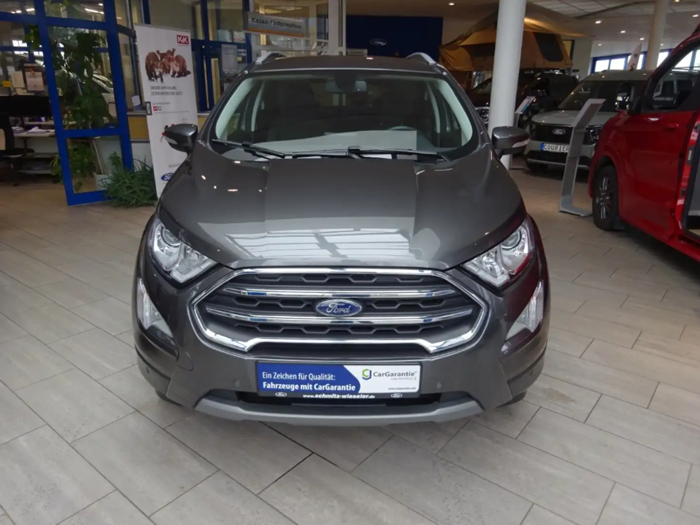Ford EcoSport Titanium 1.0 EU6d-T, Navi, Teilleder, Gris - 2