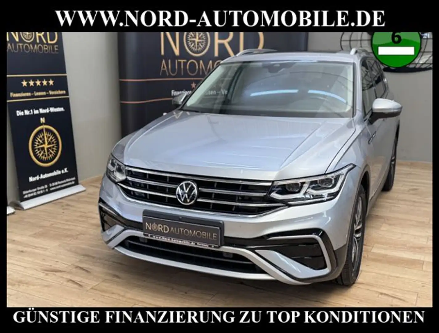 Volkswagen Tiguan Allspace Elegance 4MOT 2.0 TDI 7-Sitzer Elegance Silber - 1