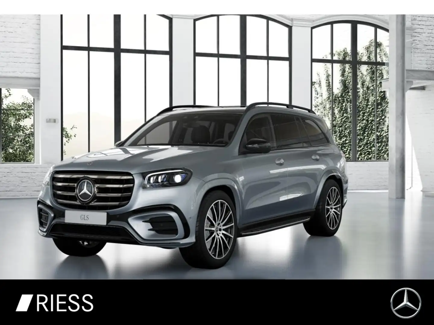 Mercedes-Benz GLS 450 d 4M AMG Sport Night Distr HUD  STH Pano Plateado - 1