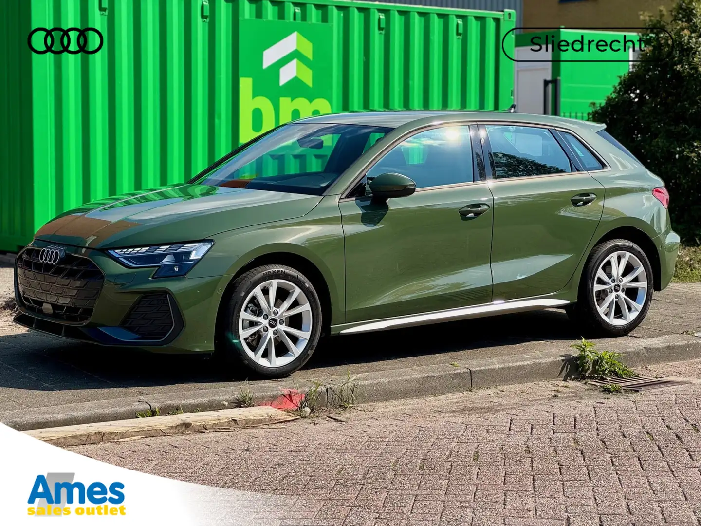 Audi A3 Sportback 35 TFSI 150pk s-tronic S-Line | Elektris Vert - 1