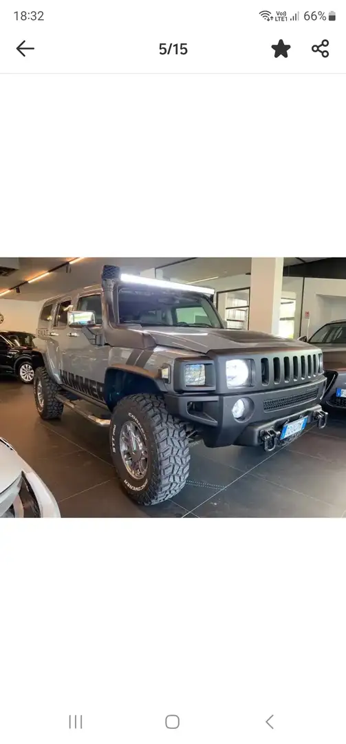 HUMMER H3 H3 3.7 Luxury auto Negro - 2