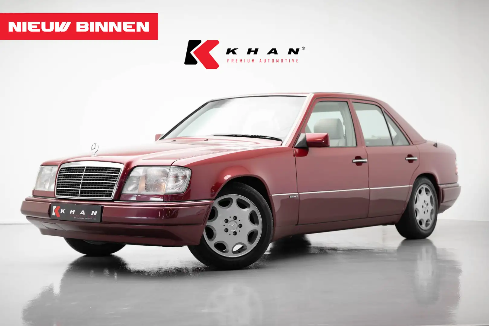 Mercedes-Benz E 200 Elegance |Schuifdak|Topstaat|NAP| Rood - 1