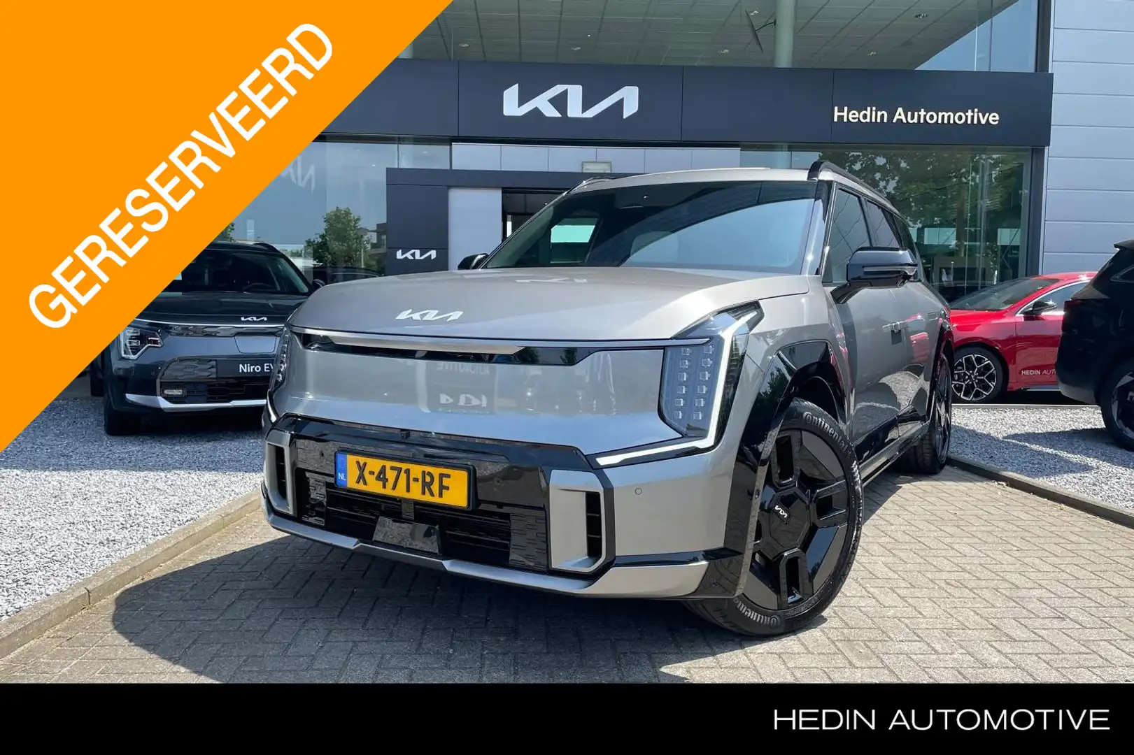 Kia EV9 Launch Edition GT-Line AWD 99.8 kWh | 100% accu | Grijs - 1