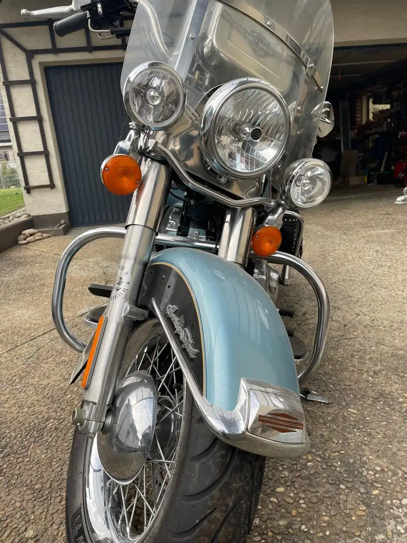 Harley-Davidson Heritage Softail Heritage Softail CL, Suede Pearl/Black Albastru - 1