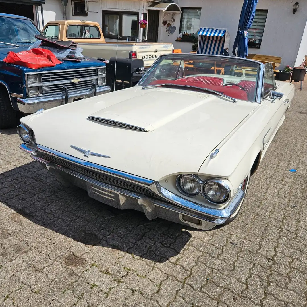 Ford Thunderbird Cabrio Top Auto Белый - 2