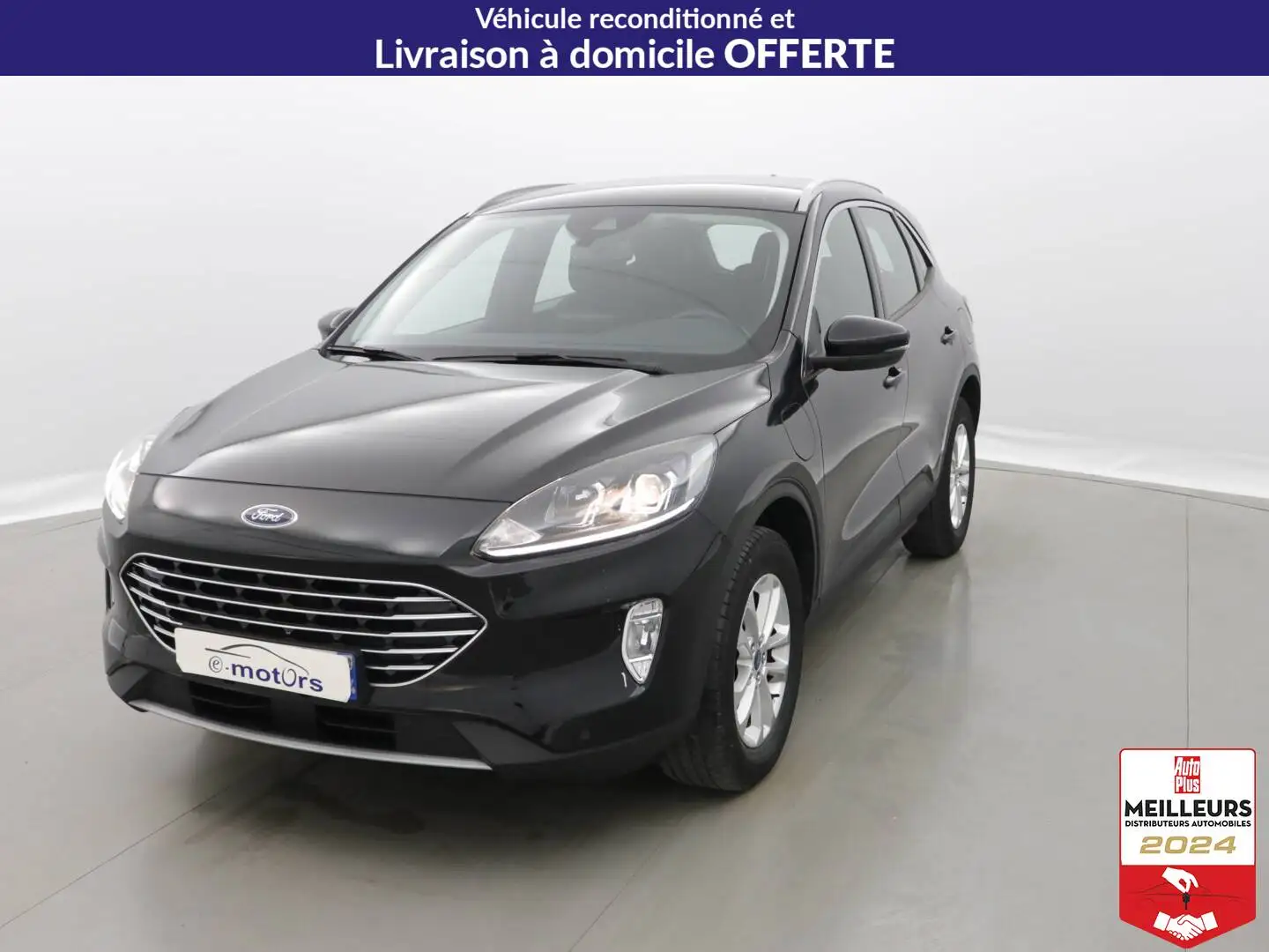 Ford Kuga 2.5 Duratec 225 PHEV Powershift Titanium Noir - 1