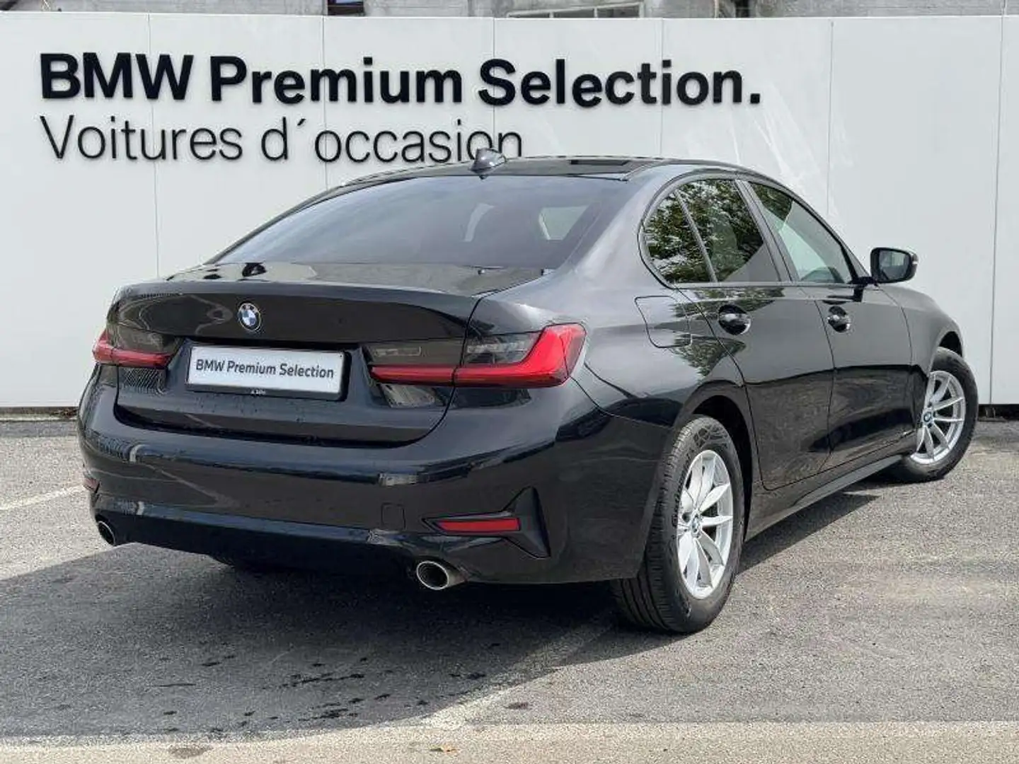 BMW 318 d berline Zwart - 2