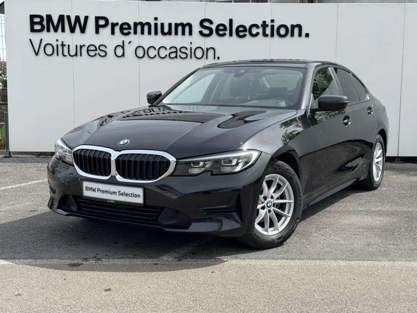 BMW 318 d berline Zwart - 1