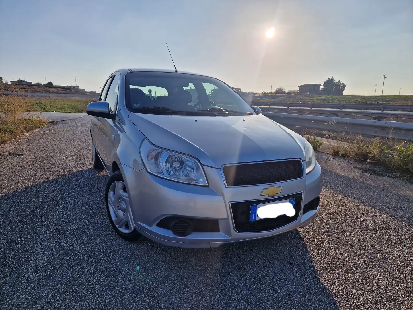 Chevrolet Aveo 5p 1.2 LS ecologic Gpl Argento - 1
