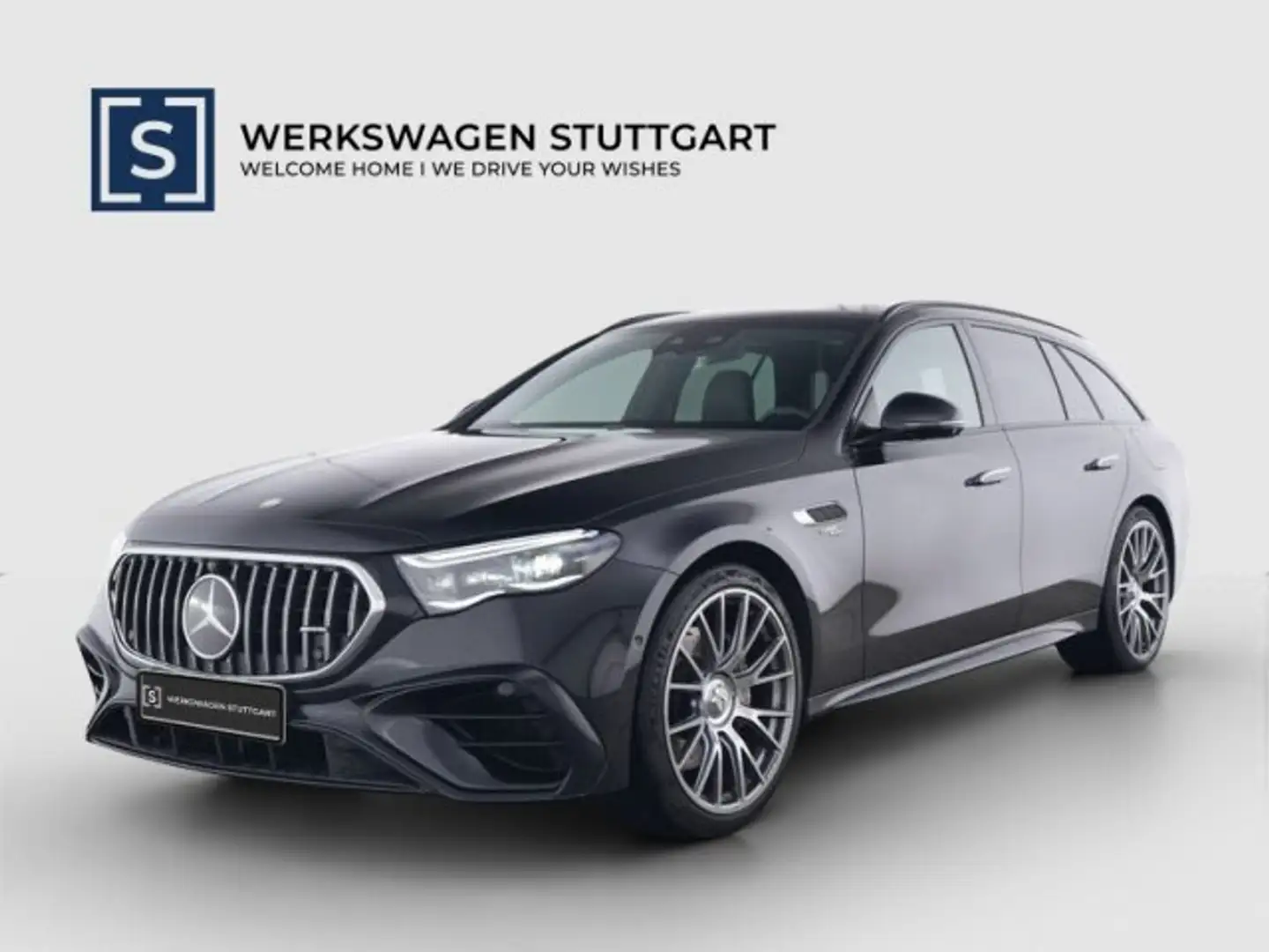 Mercedes-Benz E 53 AMG E 53 AMG T Hybrid 4M+ Night 21" V-max Fahr-Assi Noir - 1