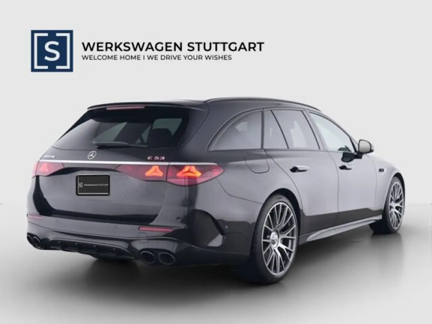 Mercedes-Benz E 53 AMG E 53 AMG T Hybrid 4M+ Night 21" V-max Fahr-Assi Noir - 2