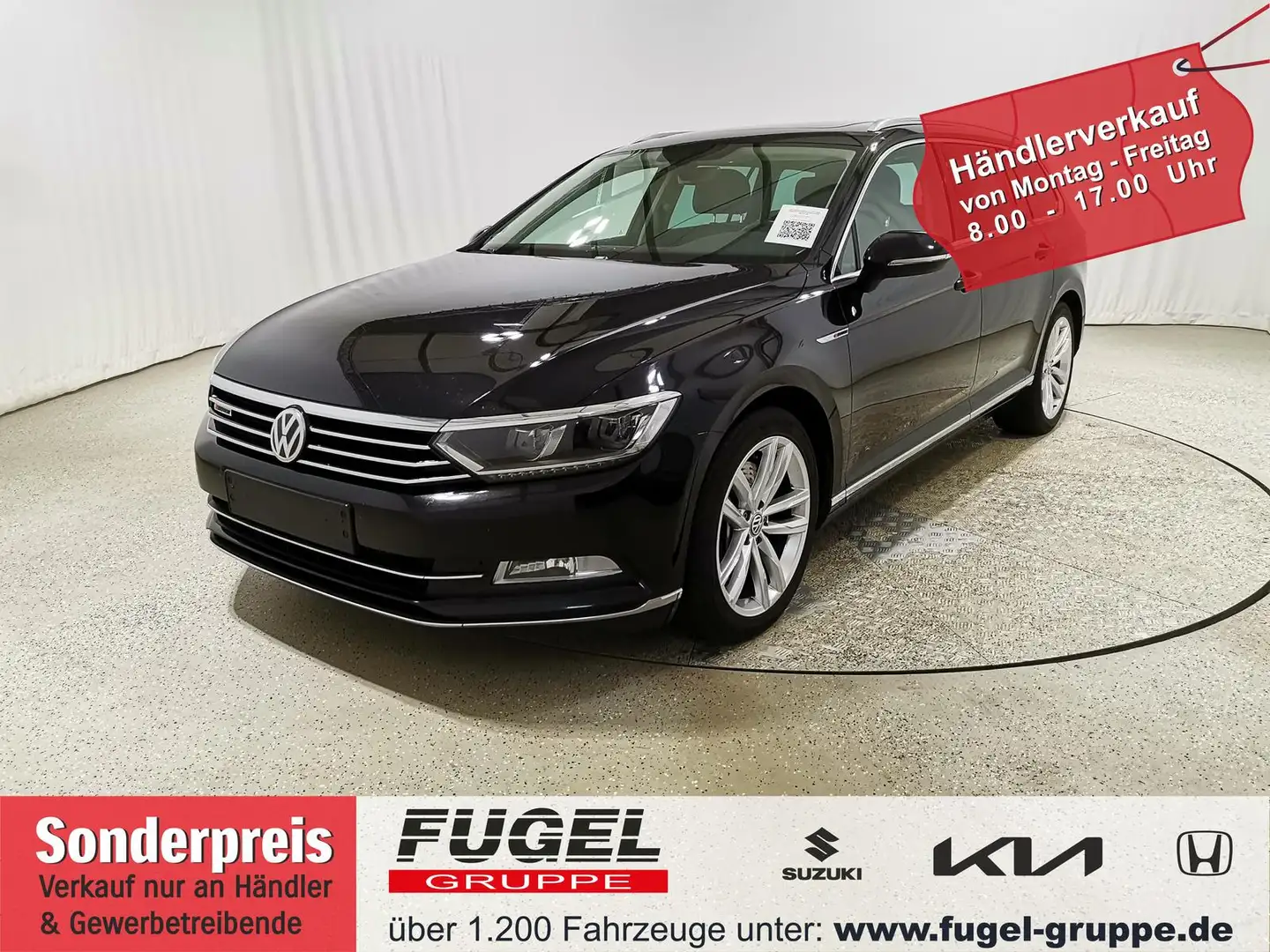 Volkswagen Passat Variant 2.0 TDI DSG 4M Highline PANO|LED|NAVI|AHK Schwarz - 1