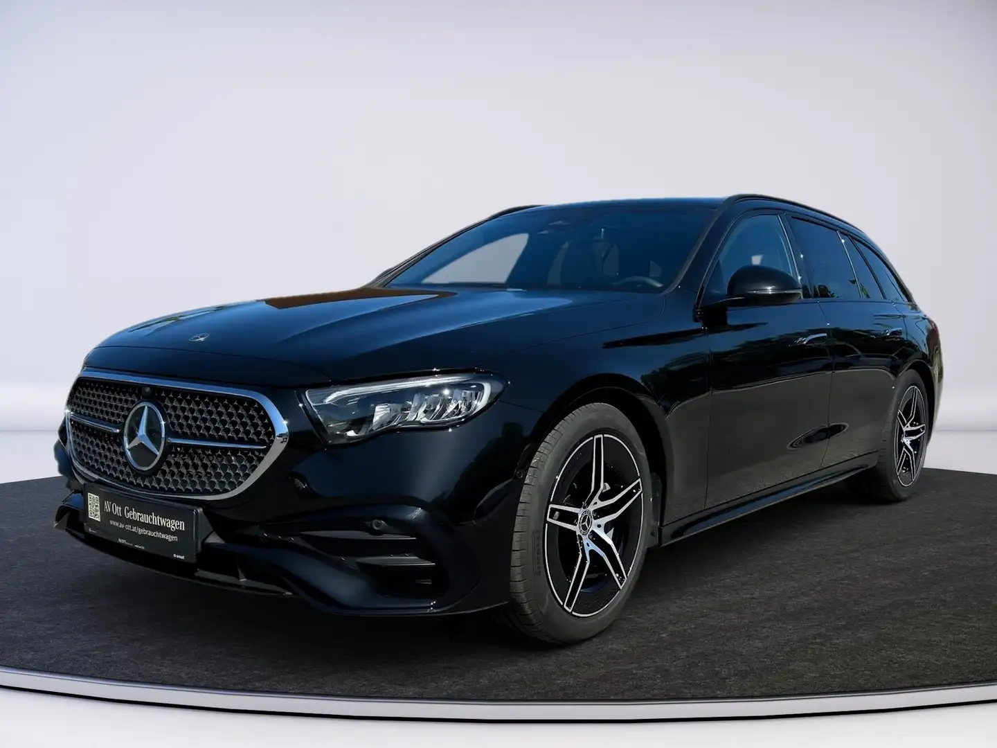 Mercedes-Benz E 220 d 4MATIC T-Modell AHK AUT Kam. Schwarz - 2
