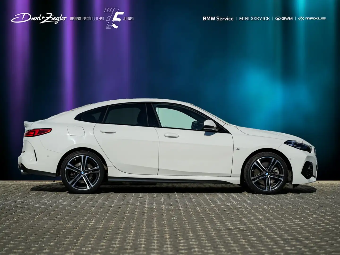 BMW 220 220i Gran Coupe M-Sport eSitze ACC HuD H&K aLED Ko Bílá - 2
