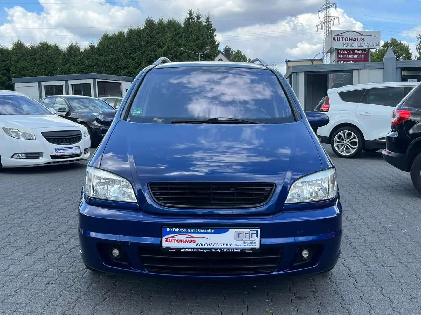 Opel Zafira 7-Sitzer 2,2 Benzin LPG Prins Automatik HU/AU Neu Blau - 2