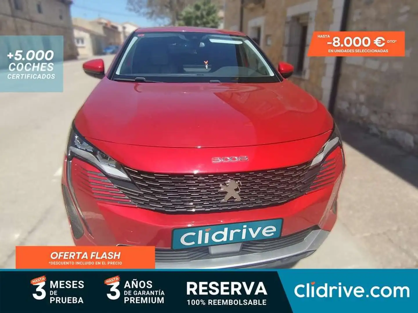 Peugeot 3008 1.2 PureTech S&S Allure 130 Rojo - 1