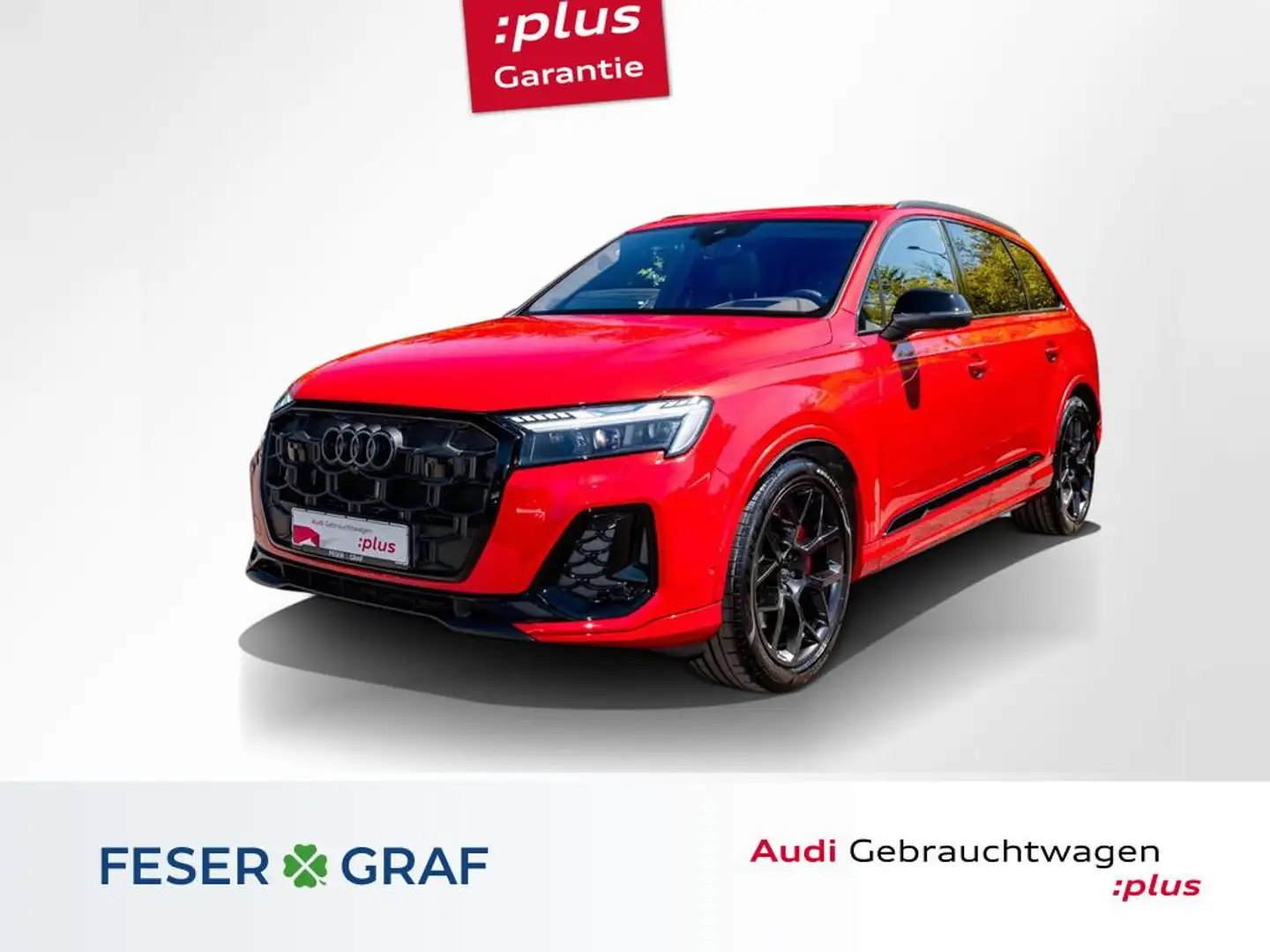 Audi Q7 50 TDI S line /Matrix/B&O/Pano/Stdhzg/HuD/AHK Rot - 1