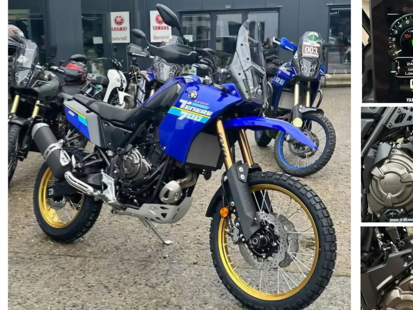 Yamaha XTZ 660 Azul - 1