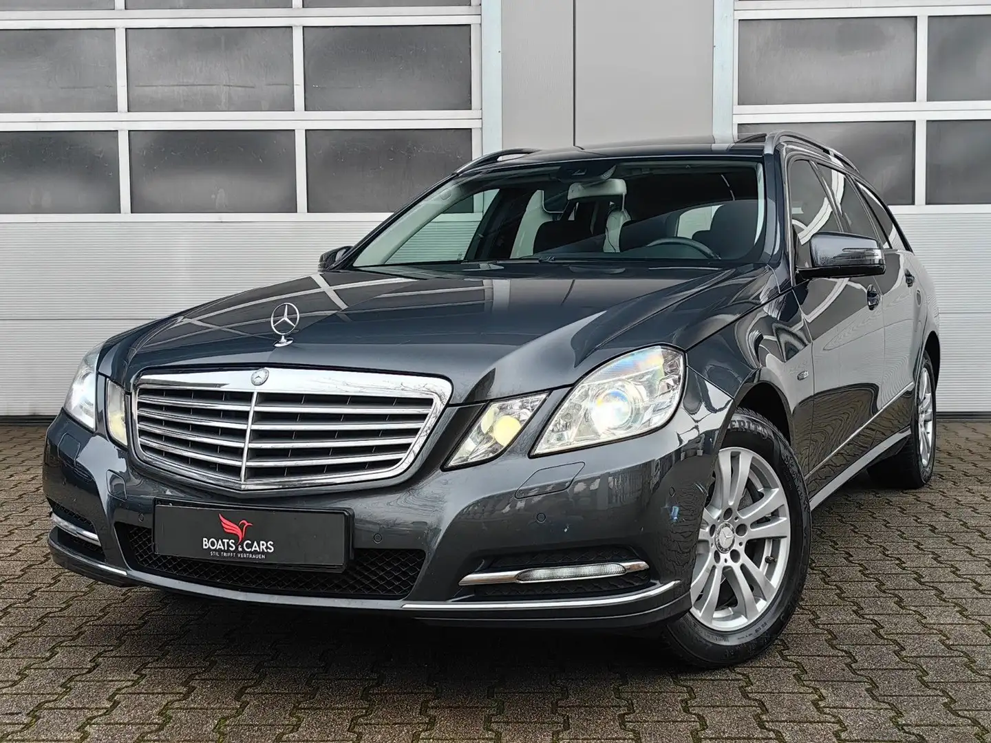 Mercedes-Benz E 220 E T-Modell 7G-Tronic|ILS|GSD|XENON|PDC| Grau - 1