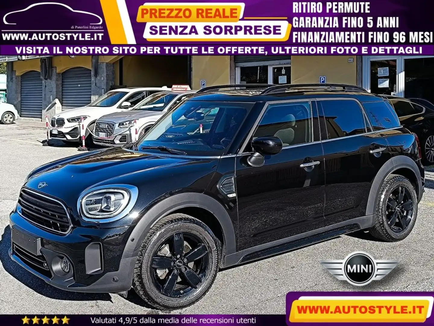 MINI One Countryman STEPTRONIC/AUTOMATICA 1.5 F60 LCI *RESTYLING* Nero - 1