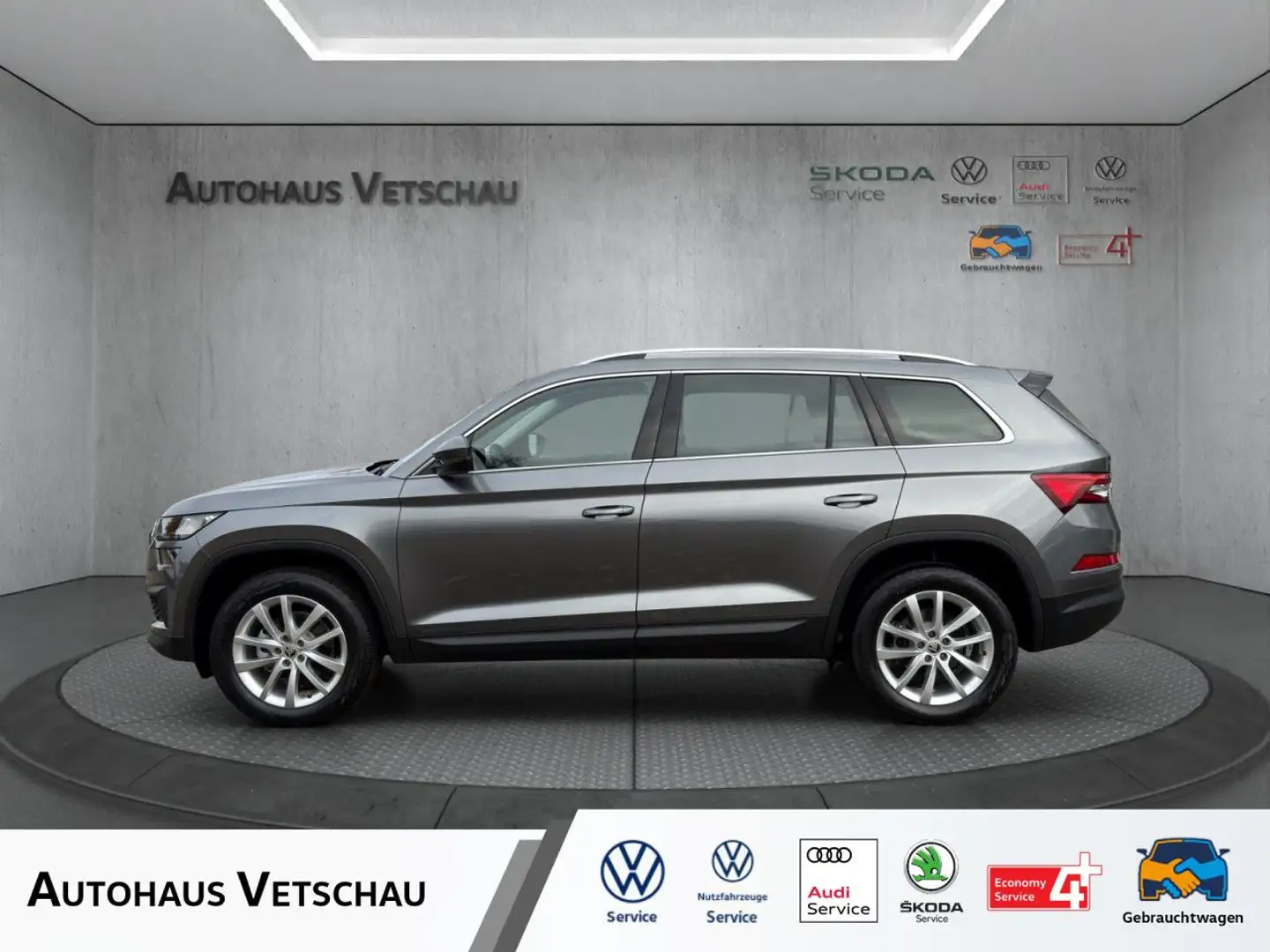 Skoda Kodiaq Style 1.5 TSI ACT DSG/AHV/RFK/LED/ACC Navi Gris - 1