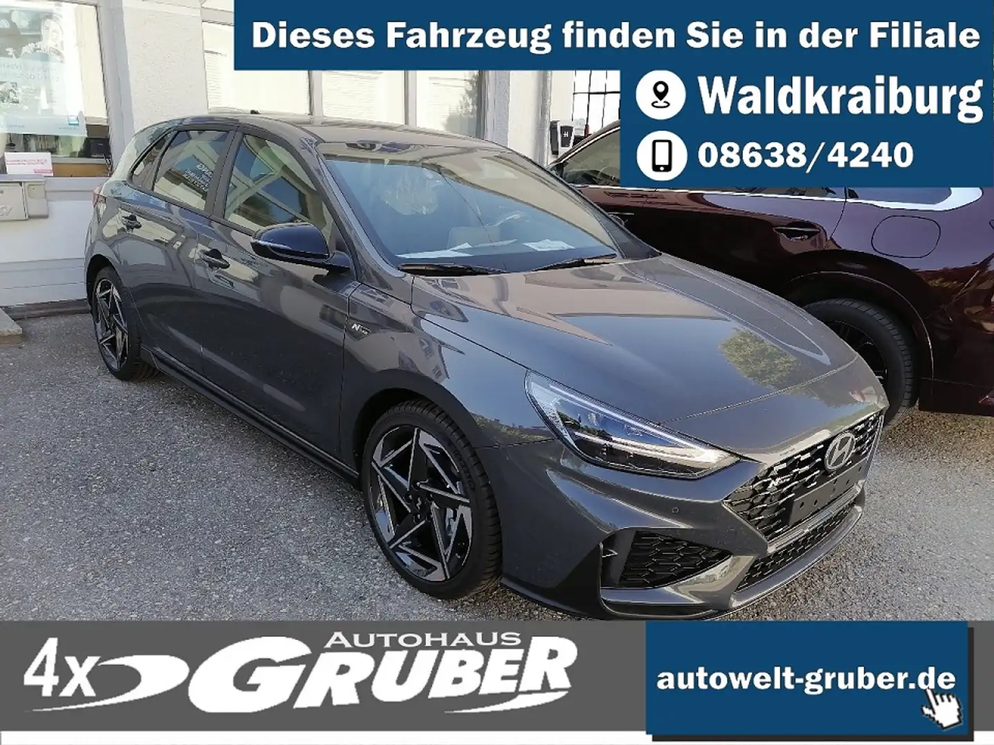 Hyundai i30 5-Türer 1.5 T-GDI (140 PS) Automatik N-Line Gris - 1