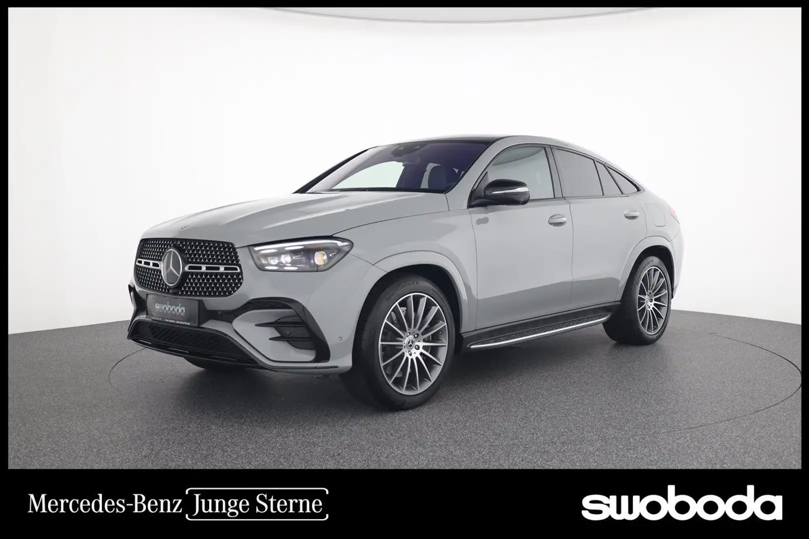 Mercedes-Benz GLE 350 de 4M Coupé AMG Line Airmatic Head Up AHK Grau - 1