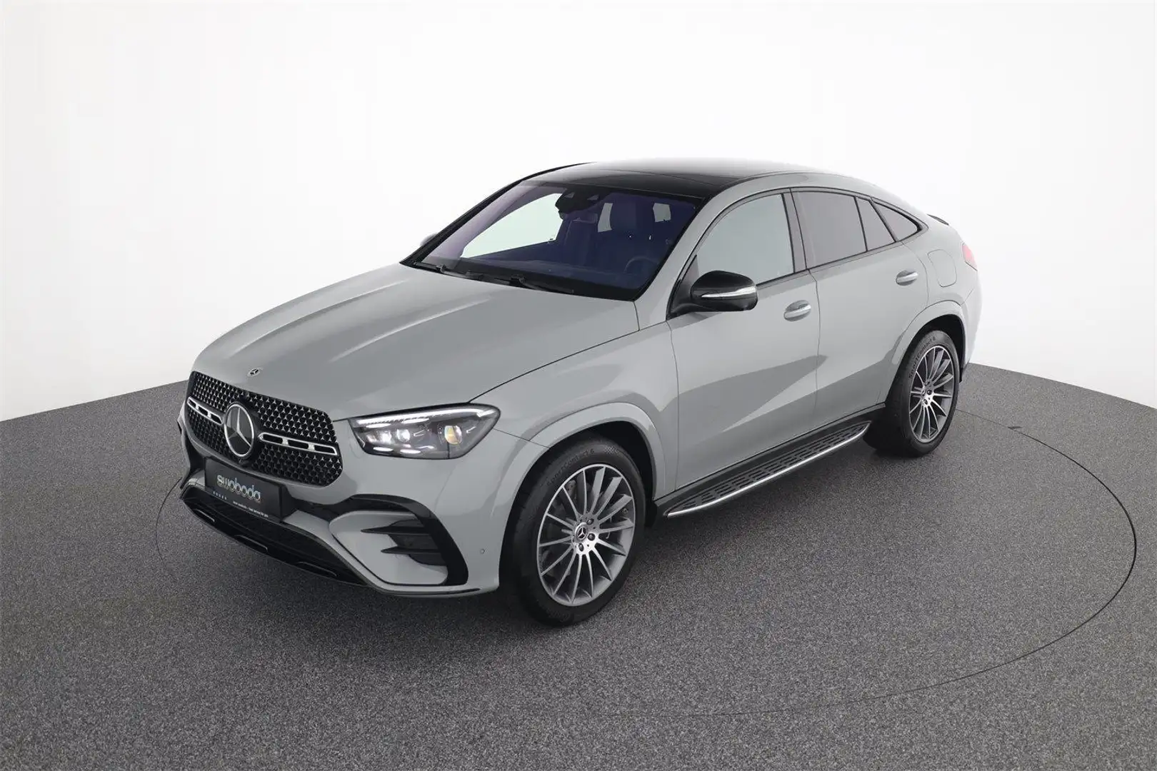Mercedes-Benz GLE 350 de 4M Coupé AMG Line Airmatic Head Up AHK Grau - 2