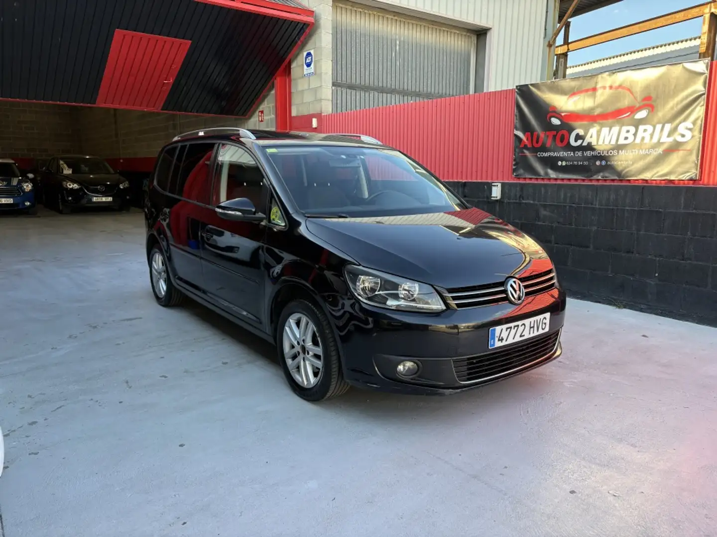 Volkswagen Touran 1.6TDI Advance BMT 105 Negro - 1