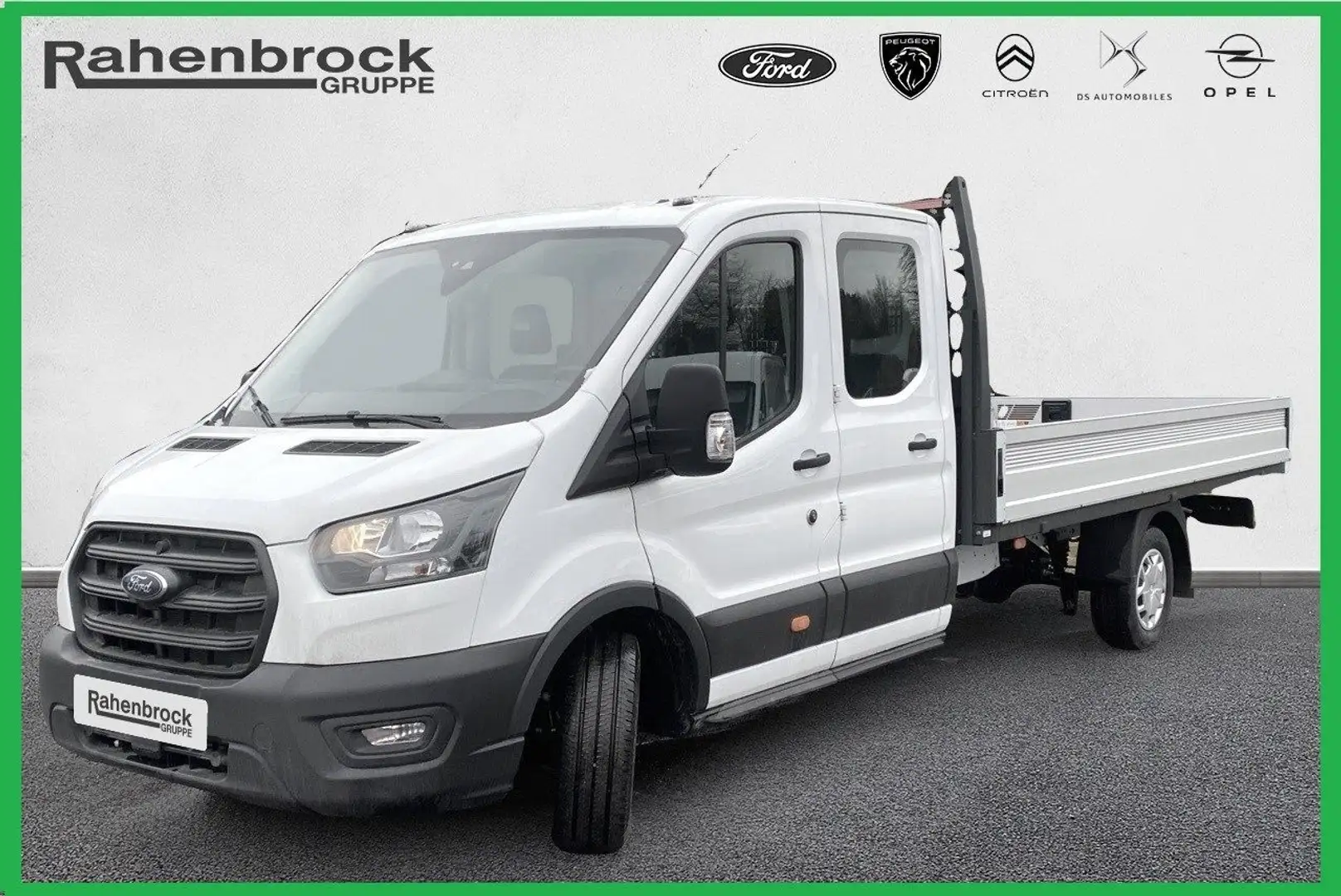 Ford Transit DoKa-Pritsche Trend 350 L5 EcoBlue Wit - 1