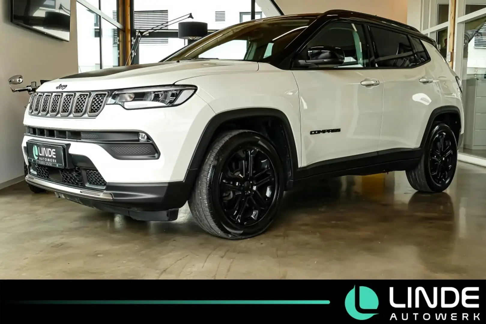 Jeep Compass Limited Plug-In Hybrid 4WD |NAVI|CARPLAY Weiß - 1