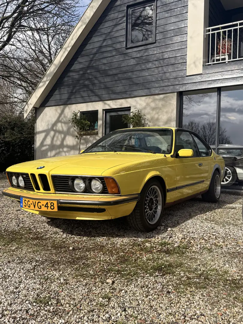 BMW 633 CSi Gelb - 1