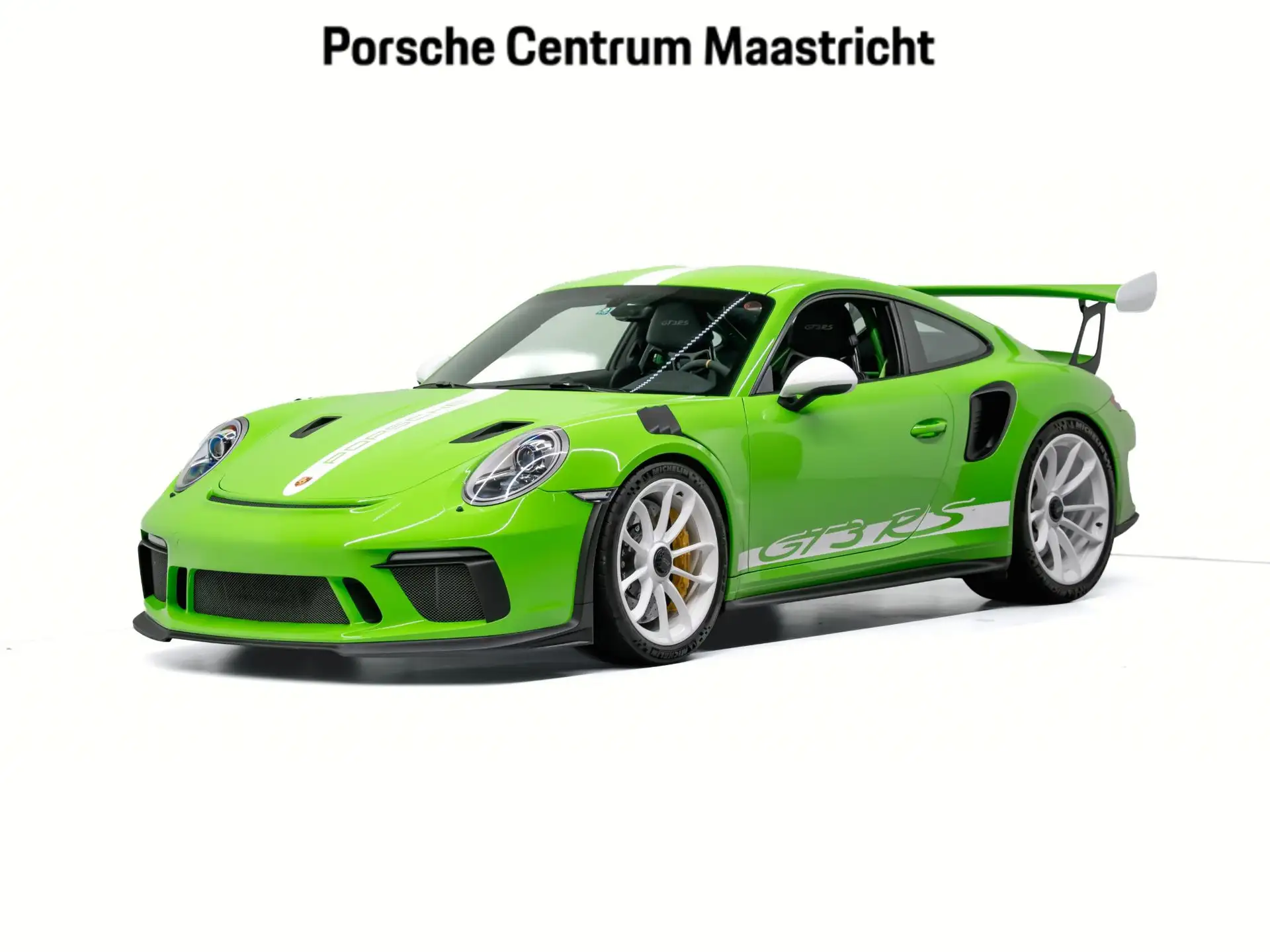 포르쉐 911 Carrera Coupe 2018 초록 사진 1