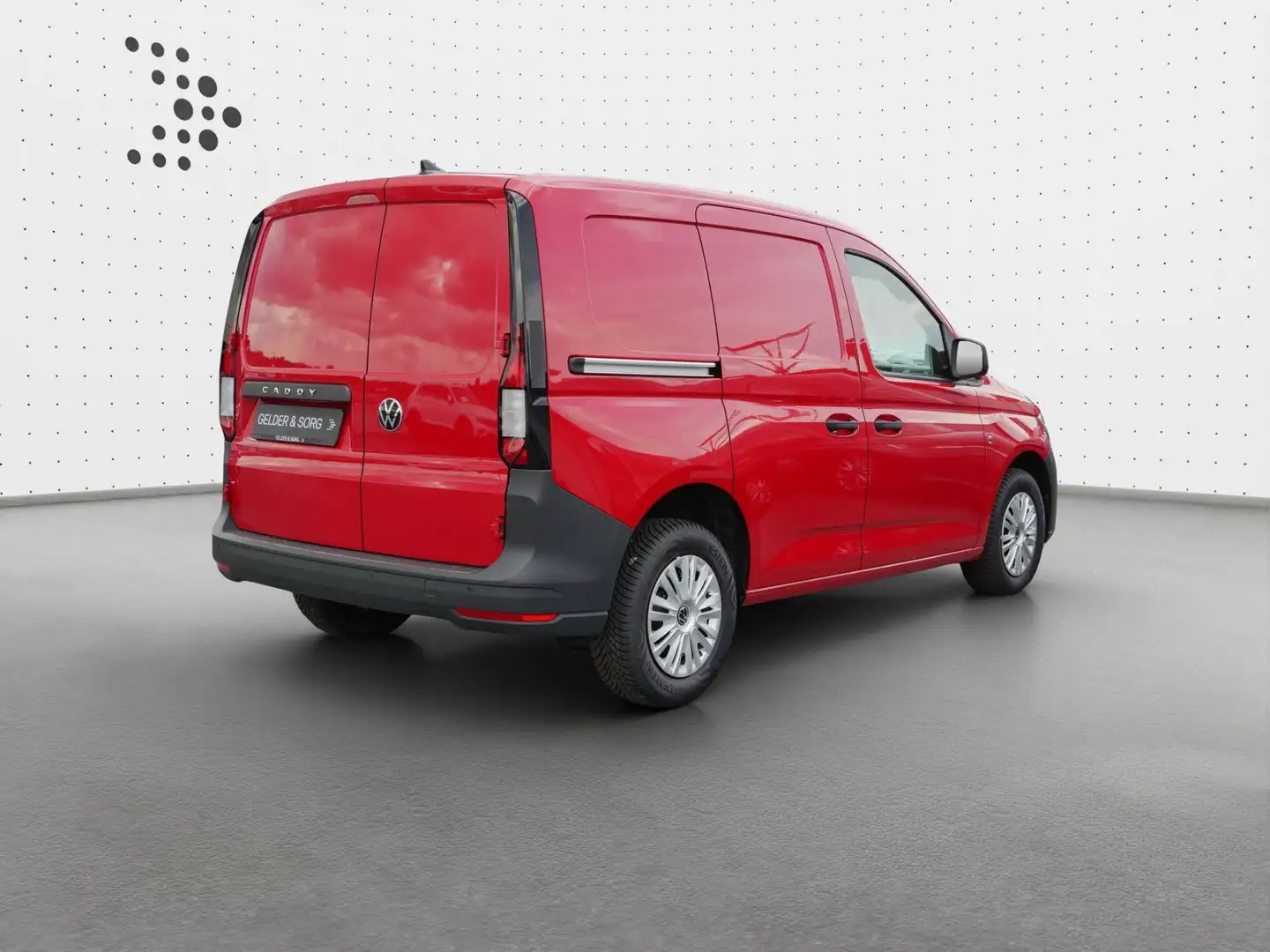 Volkswagen Caddy Cargo TDI *DAB+*GJR*EPH*Kunststoffboden* Rot - 2