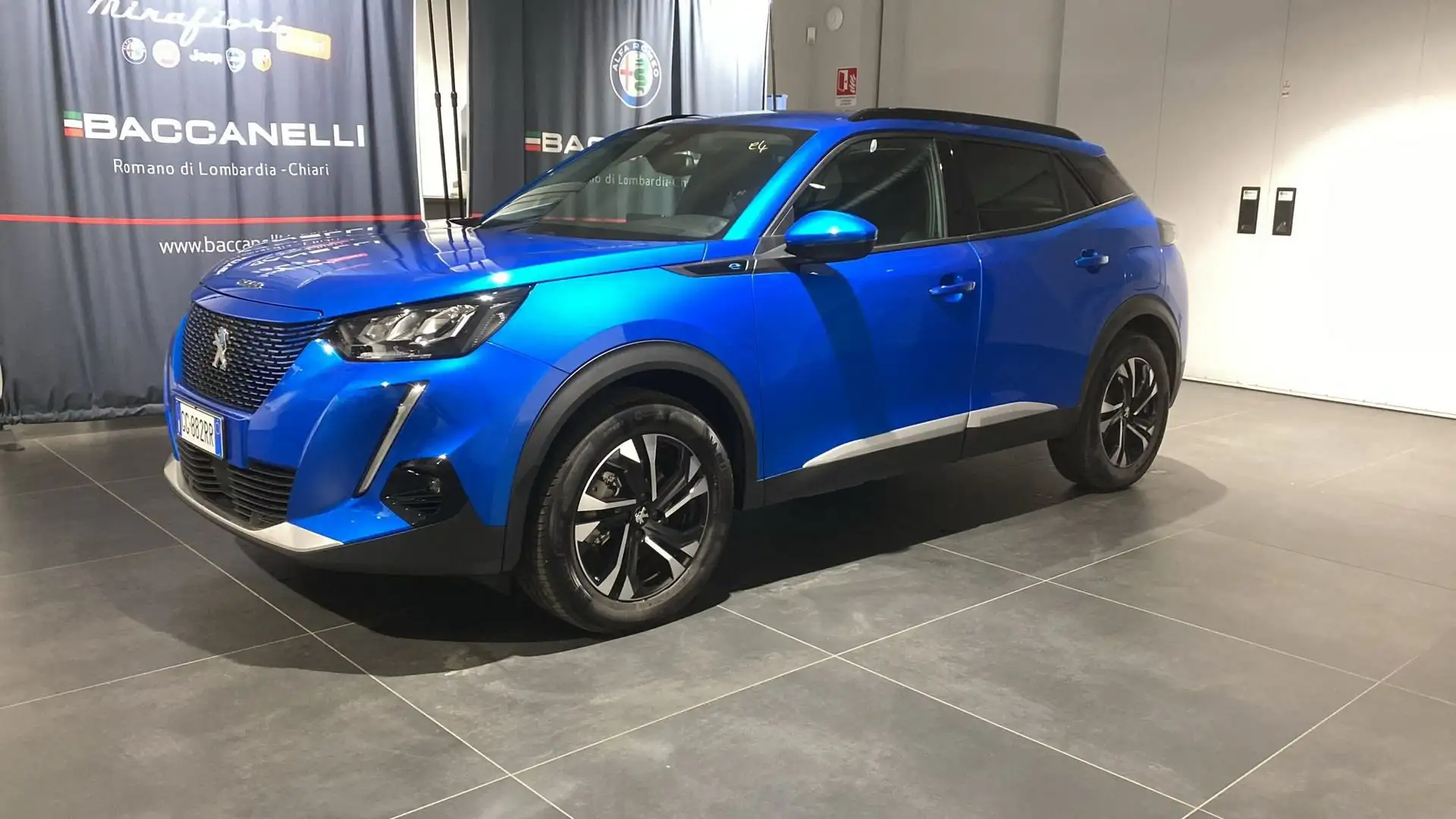Peugeot 2008 motore elettrico 136 CV Allure Pack Blu/Azzurro - 1
