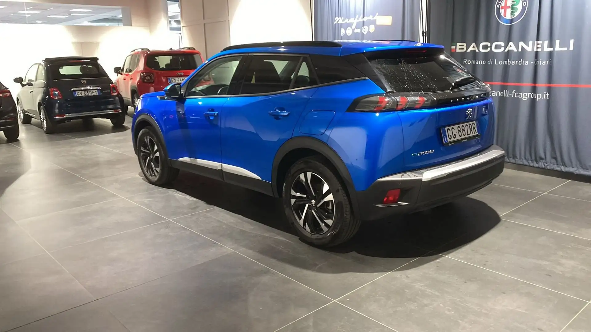 Peugeot 2008 motore elettrico 136 CV Allure Pack Blu/Azzurro - 2