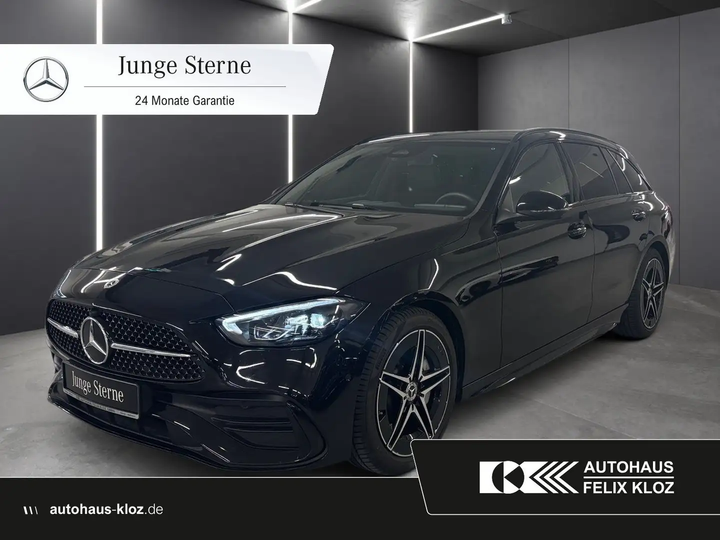 Mercedes-Benz C 200 T AMG*AHK*Distro*Night*Sound*Totwink*Memo* Schwarz - 1